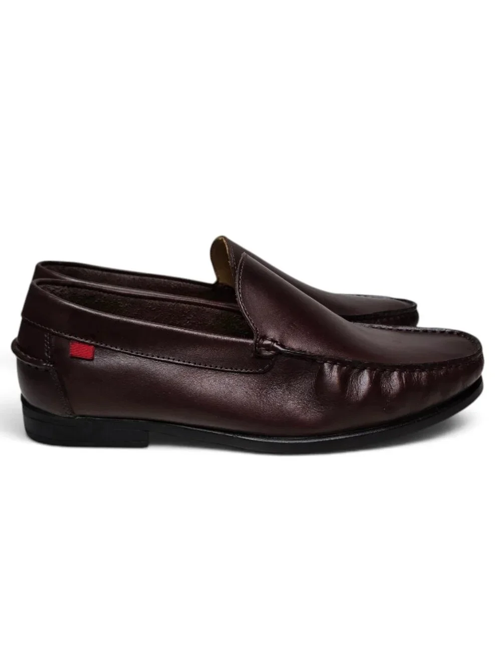 Marc Joseph Brown Leather Driving Loafers Mens Hand Crafted Office Preppy 8